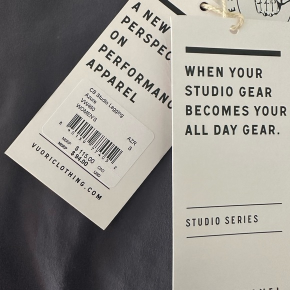 Vuori CB studio legging NWT - Picture 3 of 4